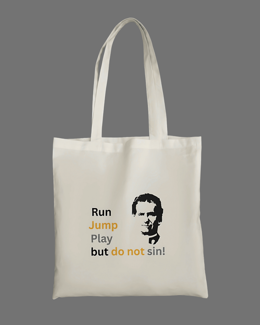Run Jump Play Tote Bag