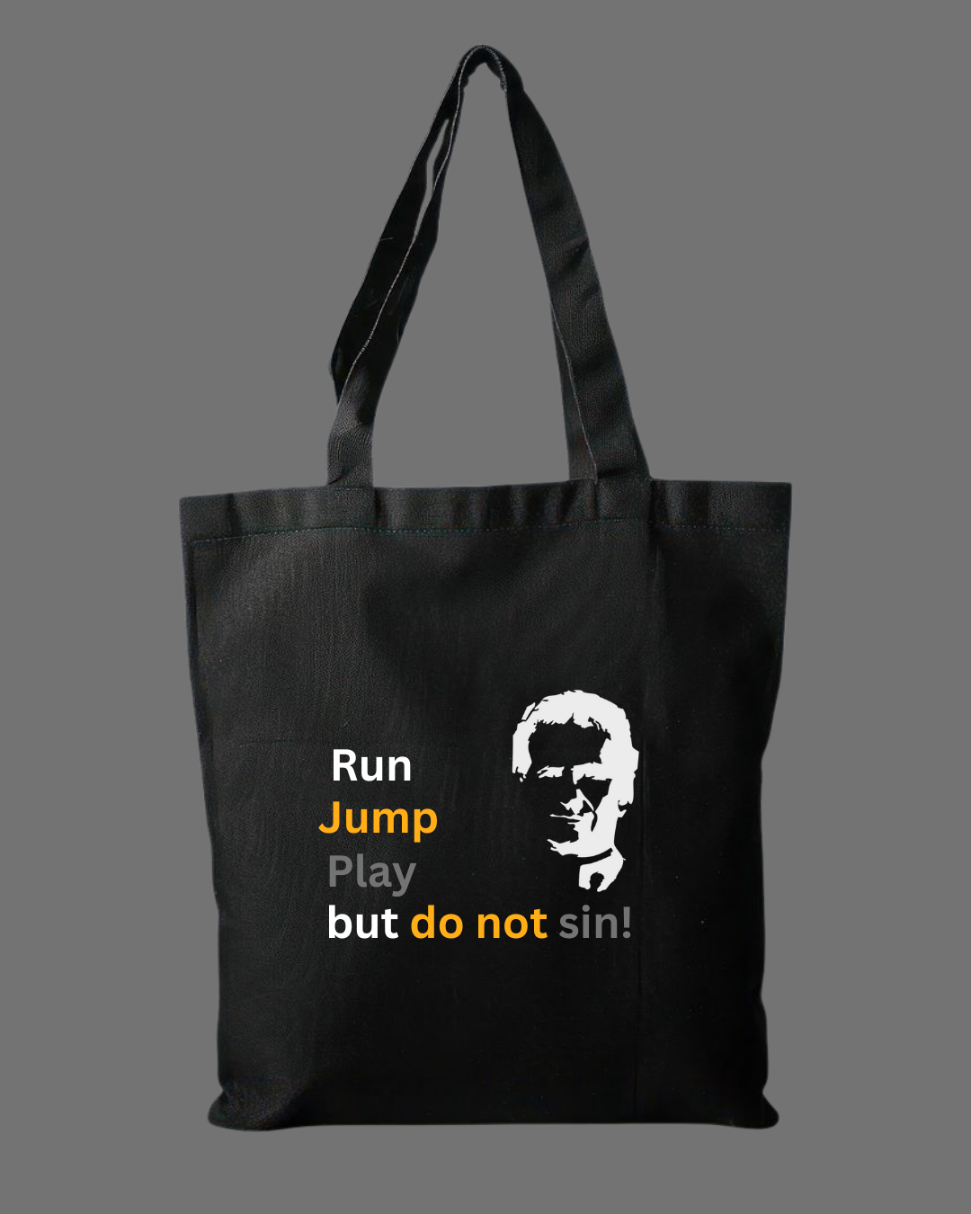 Run Jump Play Tote Bag